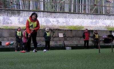  “击”出精彩！崇阳县“三·八”女子门球赛开赛