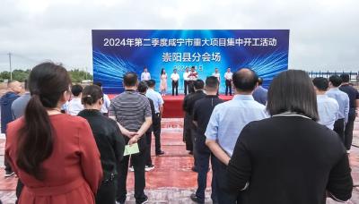 【聚焦重点项目建设】崇阳县2024年二季度重大项目集中开工 总投资69.3亿元