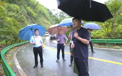 徐望到高枧、金塘等乡镇调研督导防汛和地质灾害防治工作