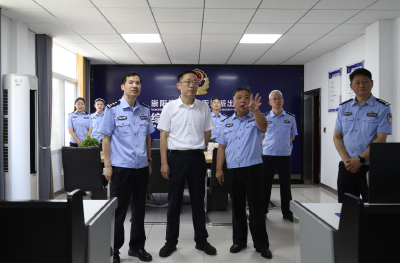孟科到崇阳县公安局调研指导工作