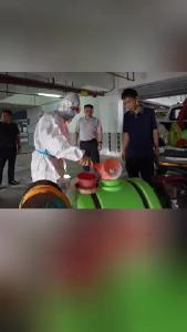 微视 | 崇阳：全面开展灾后预防性消毒