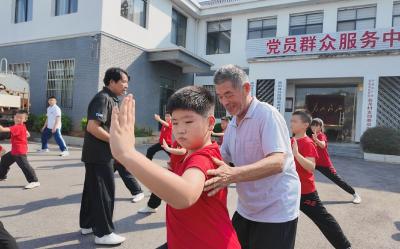 传承非遗  暑期崇阳这个山村掀起武术热