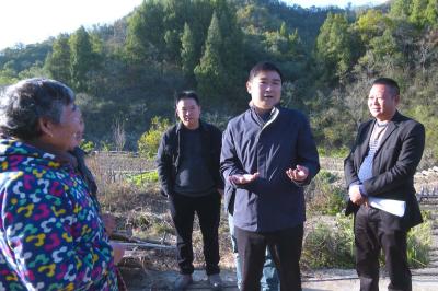 徐望调研木三李水库项目移民安置工作