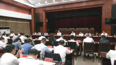 全县重点项目推进会强调：聚焦重点  全力推动重点项目建设提速增效