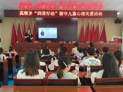 崇阳县高枧乡：“润苗行动”守护儿童心理健康