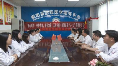 鲜花+实训  崇阳县高枧乡卫生院这样过护士节