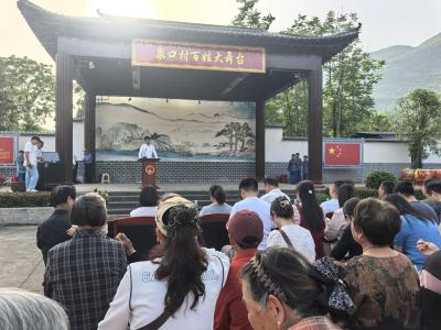 崇阳县路口镇：“理论+文艺”宣讲“声”入民心
