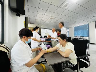 崇阳县天城卫生院开展公益义诊   筑牢心脑健康防线