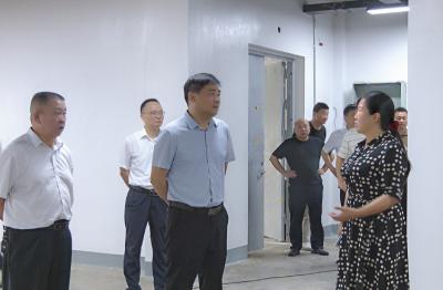 【聚焦重点项目建设】徐望到县经济开发区调研督导项目建设   开展“5011”企业帮扶工作