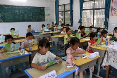 “绿书签”点亮童心    崇阳县高枧乡暑期暖心“护苗”