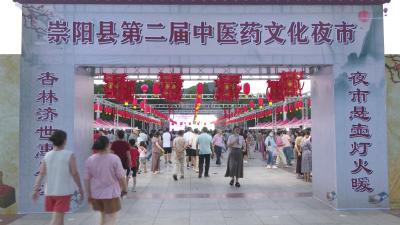 咸宁崇阳：添“味”夜生活 中医药文化夜市火出圈