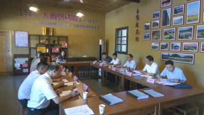 朱庆刚来崇阳县调研民生实事项目人大代表票决制试点工作