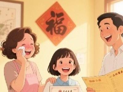 AI海报丨当成长成为勋章 爱意自当置顶