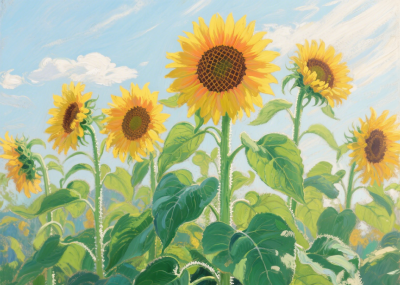 【桃溪文艺】 庞步高：金色向日葵（外一首）