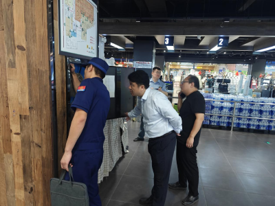 崇阳县天城镇：节前查隐患   织密“安全网”