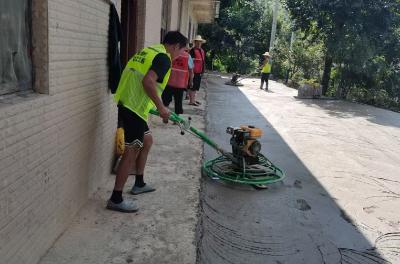 以工代赈  崇阳县纸棚村132名群众家门口就业增收