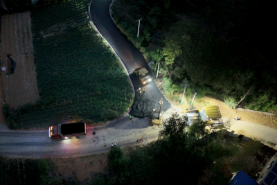 崇阳县天城镇：道路改造焕新颜   铺就村民幸福路