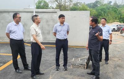 徐望调研城区、工业园区污水处理工作