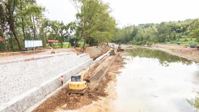 【聚焦重点项目建设】双节不停工   大市河综合治理项目建设再提速