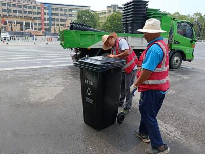 崇阳：260余个新垃圾桶“上岗”！