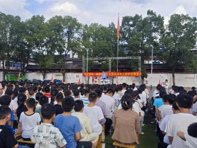 崇阳县高枧乡：普法课堂进校园   童心守护筑安全