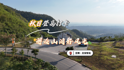 崇阳：秋日登高打卡  邂逅山间好风光
