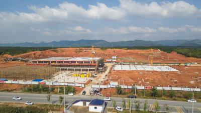 【聚焦重点项目建设】奏响“奋进曲”！崇阳县综合物流园项目建设再提速