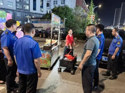 崇阳县城市管理执法局：月满中秋夜   节日我在岗