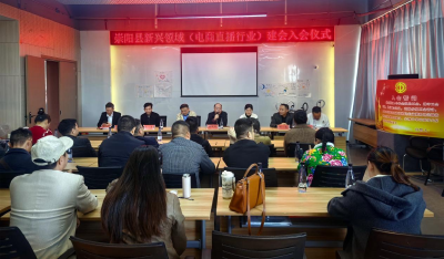 崇阳县电子商务（直播）行业工会联合会成立