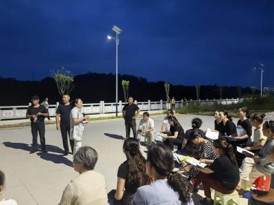 崇阳县沙坪镇“昼巡夜讲”织密禁毒安全网