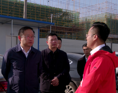 孟科深入县经济开发区调研重点项目建设工作