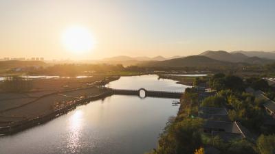 组图 | 崇阳：渔舟唱晚映落日