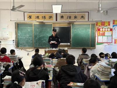 崇阳县肖岭乡开展禁毒防艾知识进校园活动