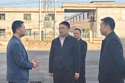 【聚焦重点项目建设】徐望调研工业项目   一线纾困解难题   