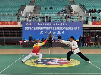 19支队伍齐聚！崇阳武术交流盛会以武会友