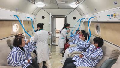 “氧”护健康   崇阳县中医院高压氧舱正式开舱运行