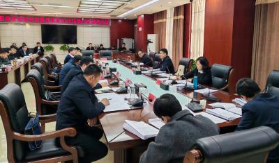 徐望主持召开县政府党组会议暨县政府2025年第20次常务会议