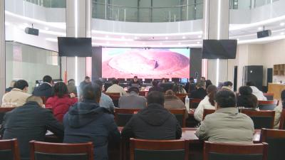 县委宣讲团到崇阳县应急管理局宣讲党的二十届四中全会精神