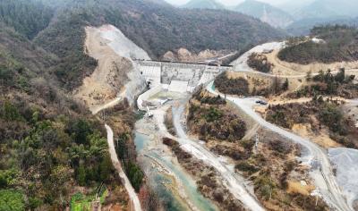 【聚焦重点项目建设】元旦不停工！木三李水库项目建设者一线“迎新”