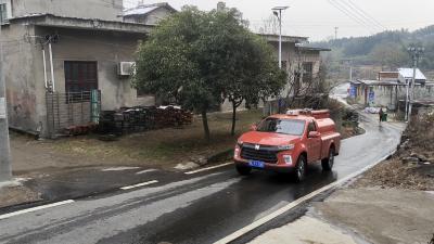 崇阳：消防车装上大喇叭  让安全知识“声”入万家