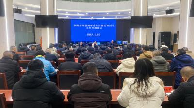 崇阳县认真部署低温雨雪冰冻灾害防范应对工作
