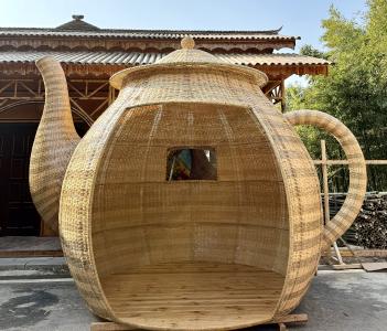 崇阳：雷竹小镇焕新彩   老篾匠端起新饭碗