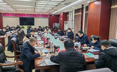 徐望主持召开县政府党组会议暨县政府2026年第1次常务会议