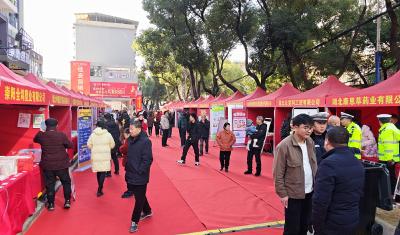 从企业“生产线”直达群众“购物车”   崇阳经济开发区“企业好物”新春年货展启幕