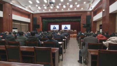 崇阳县收视收听市安委会2026年度第一次全体会议