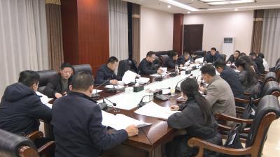 孟科主持召开崇阳县经济开发区企业招工用工协调会