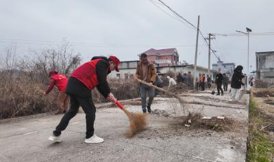 崇阳县青山镇：清洁家园迎新春