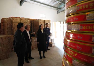 县领导开展春节前安全生产督导检查