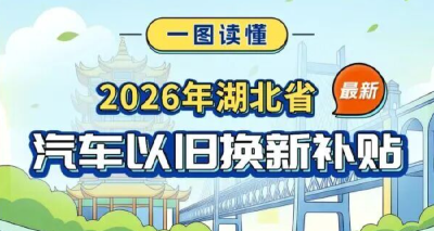 2026年湖北省汽车以旧换新补贴实施细则来了