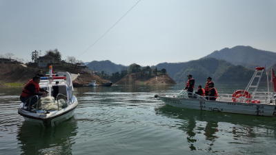 崇阳通城两地联手开展禁渔专项执法巡查行动